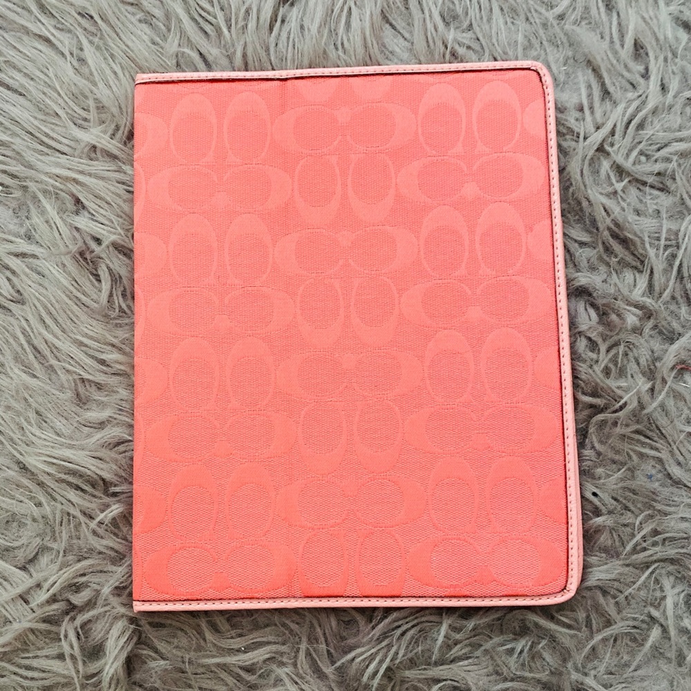 Coach iPad Cover